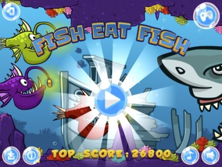 Игра Рыбка Ест Рыбку 3 Игра Рыбка Ест Рыбку 3