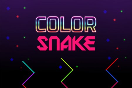 Игра Цветная змейка Игра Цветная змейка