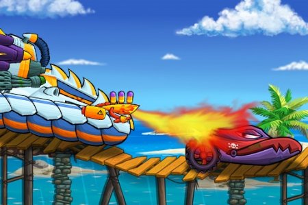 Игра Машина ест машину: Морские приключения Игра Машина ест машину: Морские приключения