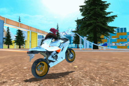 Игра Байк ярости Игра Байк ярости