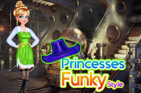 Игра Принцессы Фанки Стиль Игра Принцессы Фанки Стиль