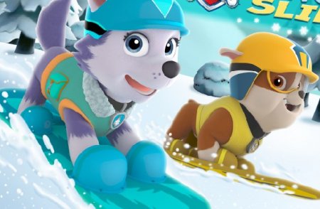 Игра Щенячий Патруль - Вниз по Склону Игра Щенячий Патруль - Вниз по Склону