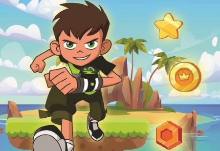Игра Бен 10 - Остров Игра Бен 10 - Остров