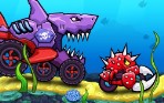 Игра Машина ест машину: Подводные приключения Игра Машина ест машину: Подводные приключения
