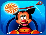 Игра Микки Маус: Перережь Веревку Игра Микки Маус: Перережь Веревку
