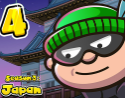 Игра Грабитель Боб 4: Япония Игра Грабитель Боб 4: Япония