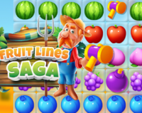 Игра Фруктовые Линии Сага Игра Фруктовые Линии Сага
