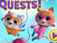 Игра Суперкотята: Квесты в Киттидейле Игра Суперкотята: Квесты в Киттидейле