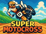 Игра Супер Мотокросс Игра Супер Мотокросс